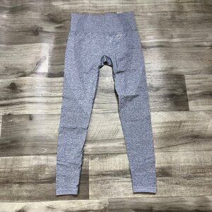 Gymshark Athletic Vital Seamless 7/8 Crop Yoga Pants Grey Women’s Size S
